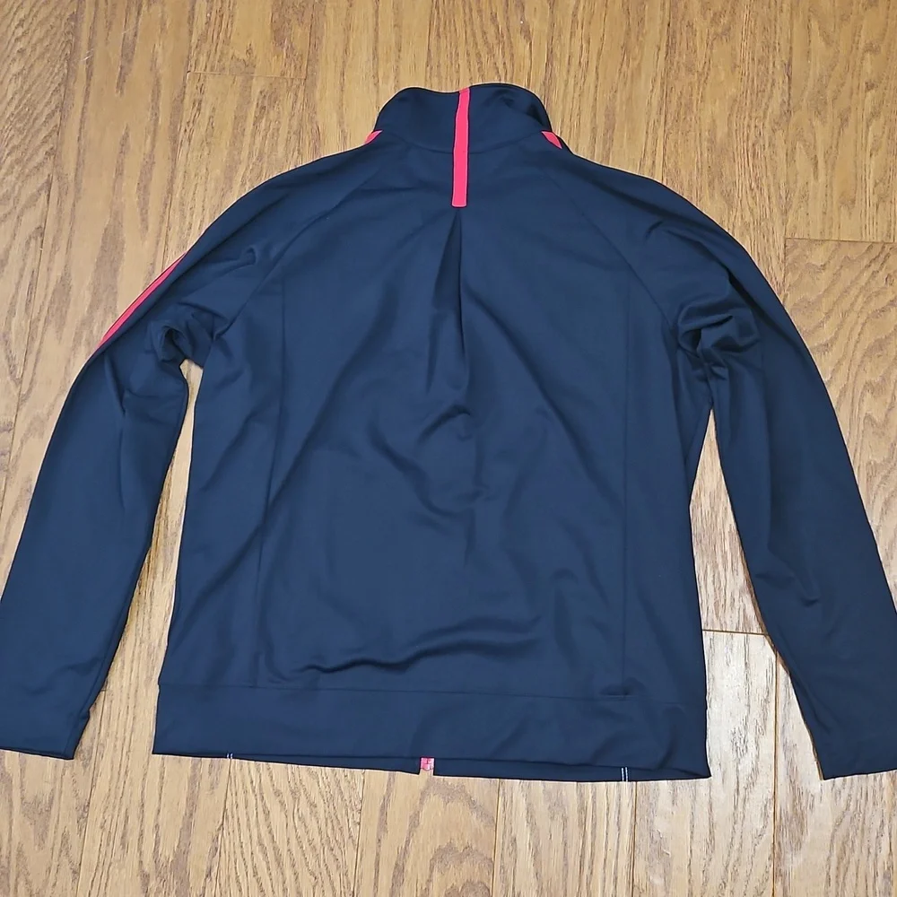 Nike Golf Women’s Navy Athletic Zip Up Jacket Sz L